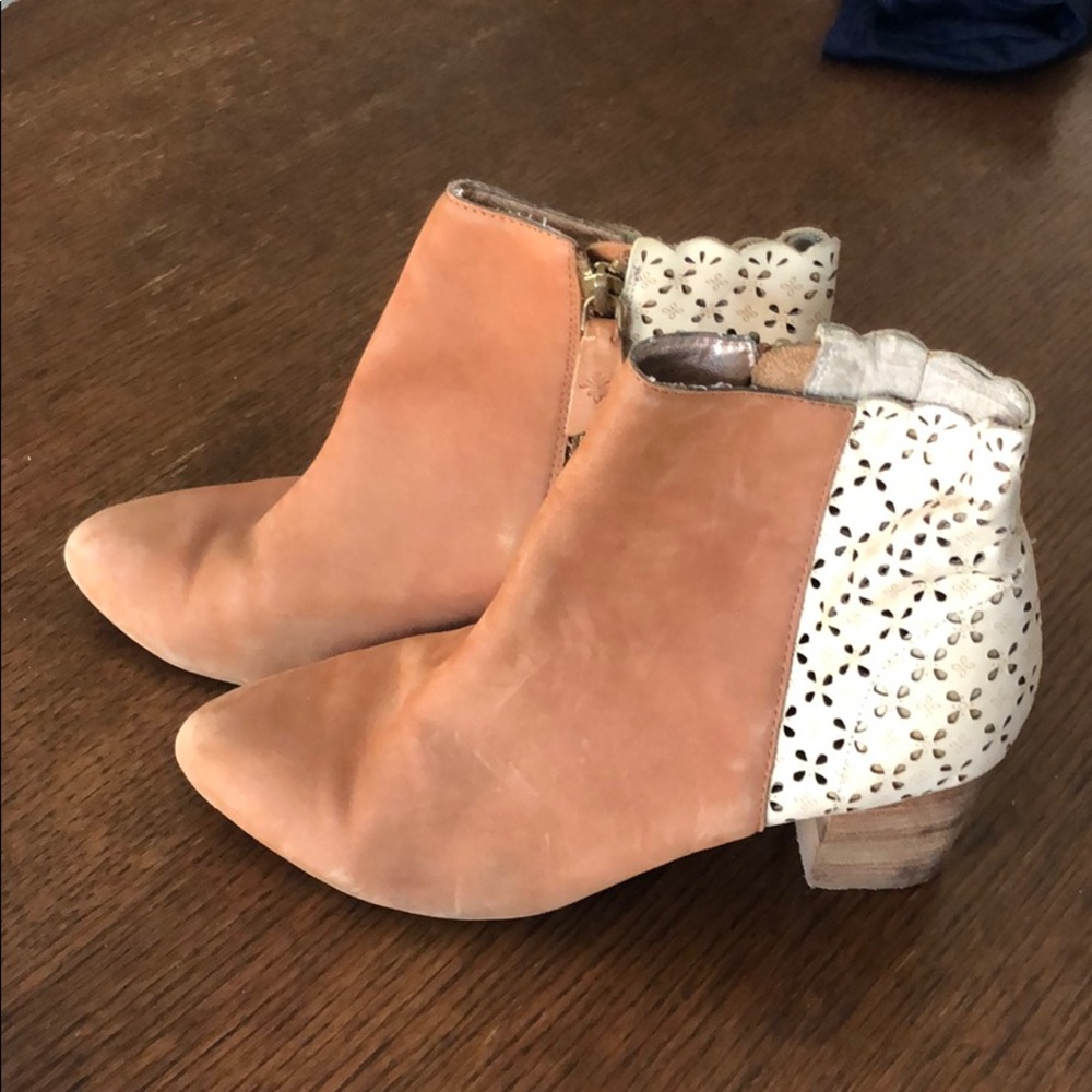 Anthropologie ankle boot